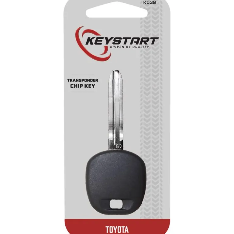 KeyStart Transponder Key Automotive Chipkey K039 Double For Toyota