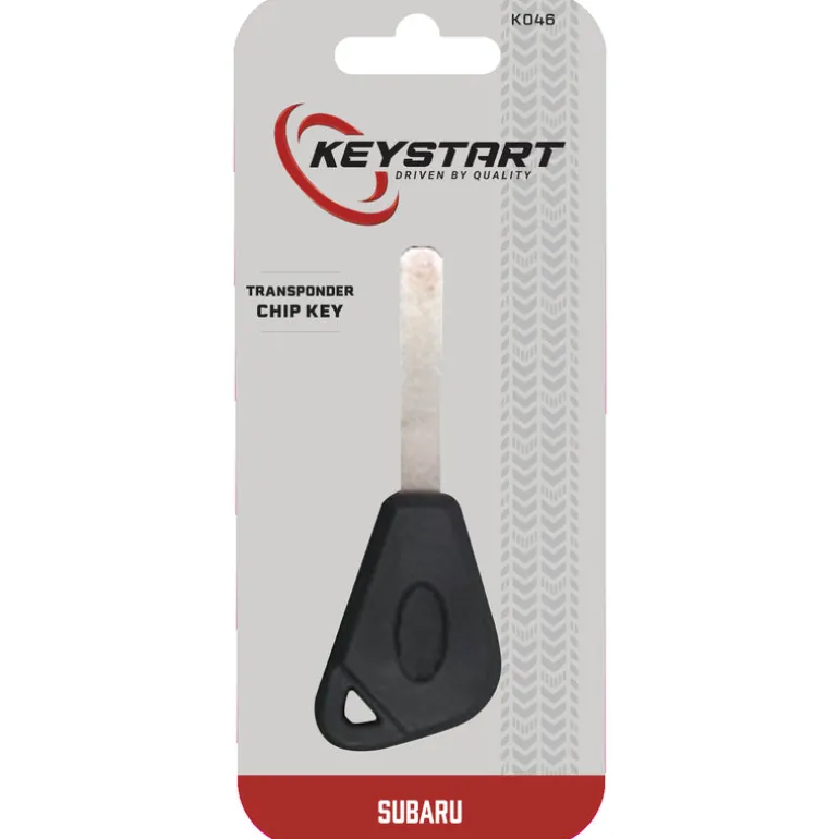 KeyStart Transponder Key Automotive Chipkey SR12PT Double For Subaru
