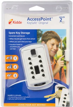 Kidde 001370 2 Key Pushbutton Keysafe Assorted Colors