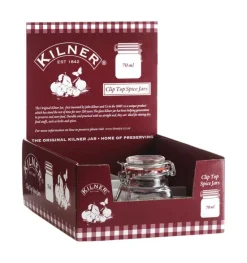Kilner 2 oz. Spice Jar 1 pk Clear (Pack of 12)