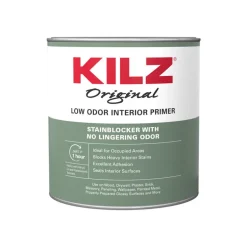 Kilz Original White Flat Oil-Based Primer And Sealer 1 Qt. (Pack Of 6)