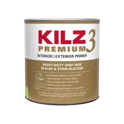 Kilz Premium White Water-Based Primer and Sealer For All Surfaces 1 qt. (Pack of 6)