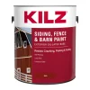 Kilz Red Oil/Water-Based Latex Siding, Fence and Barn Paint Outdoor 1 gal. (Pack of 4)