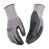 Kinco Men's Indoor/Outdoor Palm Gloves Black/Gray L 1 pair