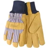 Kinco Men's Outdoor Knit Wrist Work Gloves Yellow XXL 1 pair