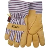 Kinco Men's Outdoor Suede Work Gloves Yellow L 1 pair