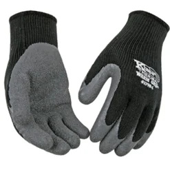 Kinco Warm Grip M Latex Coated Thermal Black Dipped Gloves