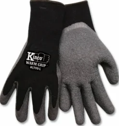 Kinco Warm Grip M Latex Coated Thermal Black Dipped Gloves