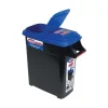 Kingsford Weather Proof Plastic Kaddy Charcoal Dispenser with Lids/Tote Handles (Pack of 4)