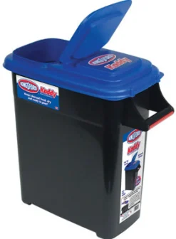Kingsford Weather Proof Plastic Kaddy Charcoal Dispenser with Lids/Tote Handles (Pack of 4)