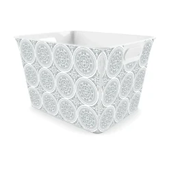 KIS 10 in. H X 12-1/2 in. W X 15-5/16 in. D Stackable Storage Basket (Pack of 5)