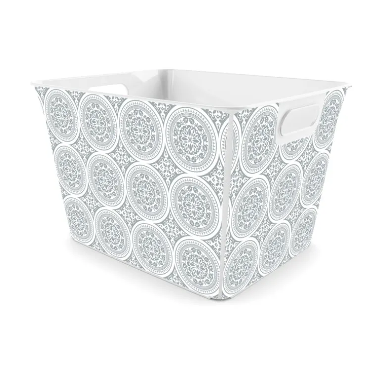 KIS 10 in. H X 12-1/2 in. W X 15-5/16 in. D Stackable Storage Basket (Pack of 5)