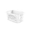 KIS 5-1/2 in. H x 7-1/2 in. W x 11-1/2 in. D Stackable Storage Basket (Pack of 6)