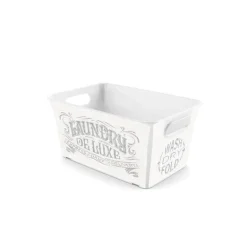 KIS 5-1/2 in. H x 7-1/2 in. W x 11-1/2 in. D Stackable Storage Basket (Pack of 6)