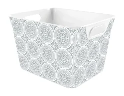 KIS 8 in. H x 10 in. W x 12-1/4 in. D Stackable Storage Basket (Pack of 7)