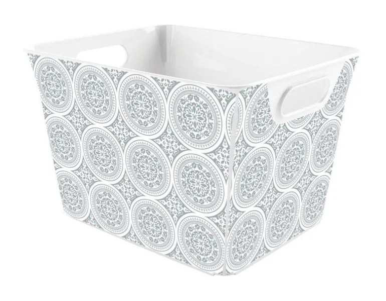 KIS 8 in. H x 10 in. W x 12-1/4 in. D Stackable Storage Basket (Pack of 7)
