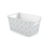 KIS 5-1/2 in. H x 7-1/2 in. W x 11-1/2 in. D Stackable Storage Basket (Pack of 6)