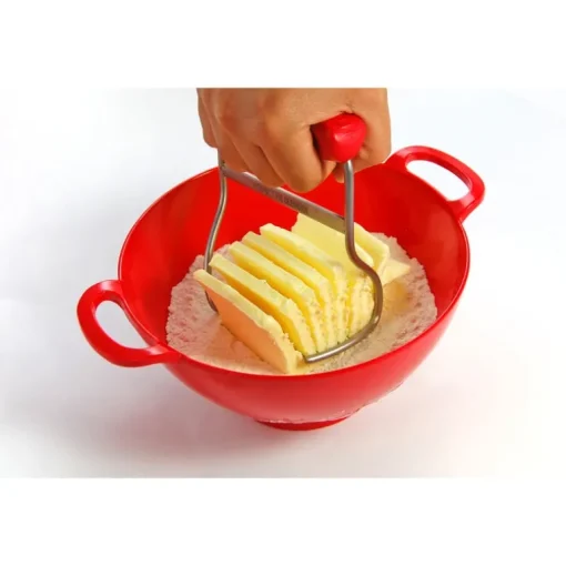 Kitchen Innovations Red Stainless Steel Pie Blender