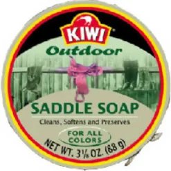Kiwi No Scent Saddle Soap 3.1 oz Paste