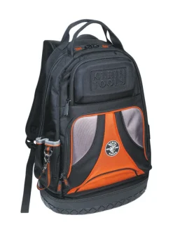 Klein Tools Tradesman Pro 7-1/4 in. W X 20 in. H Backpack Tool Bag 39 pocket Black 1 pc