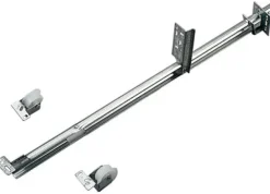 Knape & Vogt 22-5/8 in. L Steel Full Extension Drawer Slide 1 pk