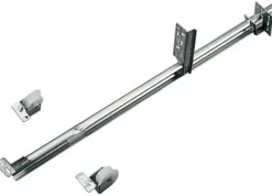 Knape & Vogt 22-5/8 in. L Steel Full Extension Drawer Slide 1 pk