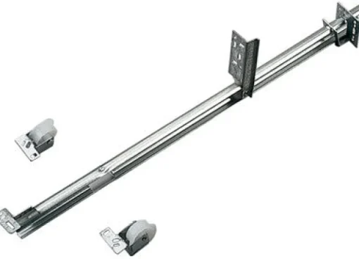 Knape & Vogt 22-5/8 in. L Steel Full Extension Drawer Slide 1 pk