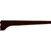 Knape & Vogt Black Steel Regular Duty Bracket 16 Ga. 10 in. L 160 lb.