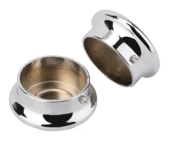 Knape & Vogt Closet Pole 1-5/16" Bronze White Chrome