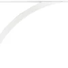 Knape & Vogt John Sterling White Steel Bracket 12 Ga. 10 in. L 100 lb. (Pack of 10)