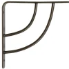 Knape & Vogt John Sterling Bronze Bracket 12 Ga. 6 in. L 100 lb. (Pack of 10)