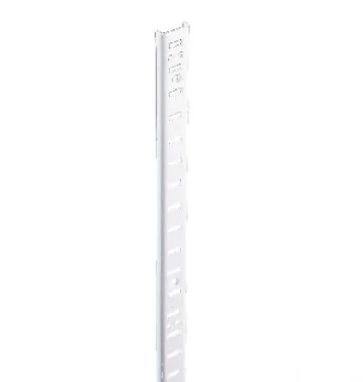 Knape & Vogt Steel Heavy Duty Shelf Pilaster 23 Ga. 36 in. L 250 lb.