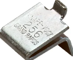 Knape & Vogt Steel Shelf Support 23 Ga. 1 in. L