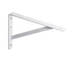 Knape & Vogt White Steel Bracket 16 In. L 600 Lb.