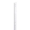 Knape & Vogt White Steel Heavy Duty Shelf Bracket 23 Ga. 48 in. L 250 lb. (Pack of 20)