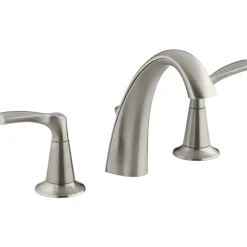 Kohler Brushed Nickel Widespread Bathroom Sink Faucet 8in. to 16 in.