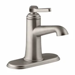 Kohler Georgeson Brushed Nickel Single-Handle Bathroom Sink Faucet 4 in.