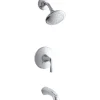 Kohler 1-Handle Polished Chrome Tub and Shower Faucet