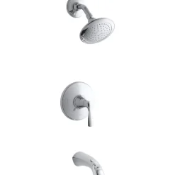 Kohler 1-Handle Polished Chrome Tub and Shower Faucet