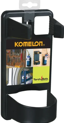 Komelon 10 in. H X 4.25 in. W X 4 in. D Black Plastic Utility Torch Holder