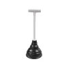 Korky Beehive Mini Sink and Drain Plunger 9 in. L X 5-1/2 in. D