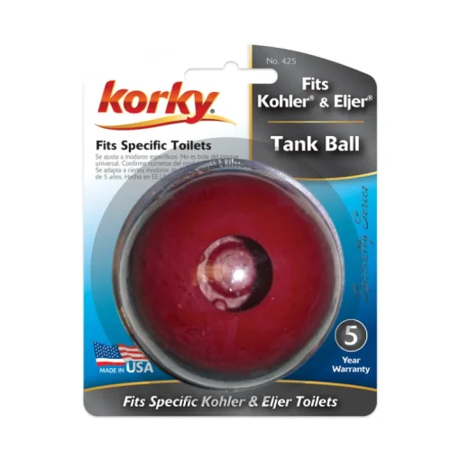 Korky Fits Kohler and Eljer Toilet Tank Ball