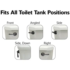 Korky StrongARM Faucet Style Oil Rubbed Bronze Flush Handle