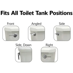 Korky StrongARM Classic Style, Chrome Tank Lever