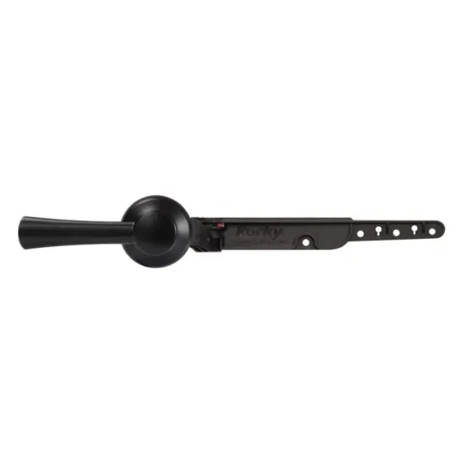 Korky StrongARM Flush Lever Black Matte Metal For Universal