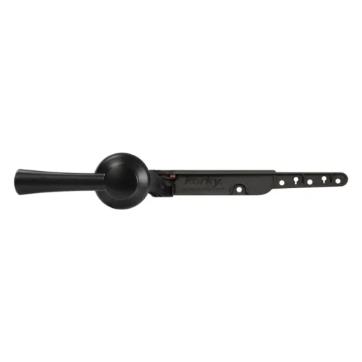 Korky StrongARM Flush Lever Black Matte Metal For Universal