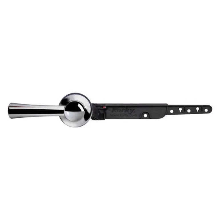 Korky StrongARM Flush Lever Chrome Metal For Universal