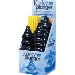 Korky Toilet Plunger 21 in. L X 6-1/4 in. D