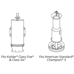 Korky Valve Seal Kit Red For Universal