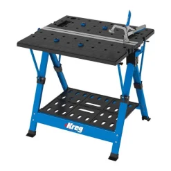Kreg Blue Plastic/Steel Portable Workstation 37.21 L x 7.88 H x 33.67 W in. with Hardware